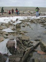 Shedd Aquarium staffer Roger Klocek came upon the remains in summer 2003 and alerted the Underwater Archeological Society of Chicago.